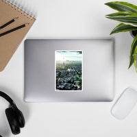 tsgabrielle® • Paris - Panoramic View • Bubble-Free Sticker • 3 Sizes