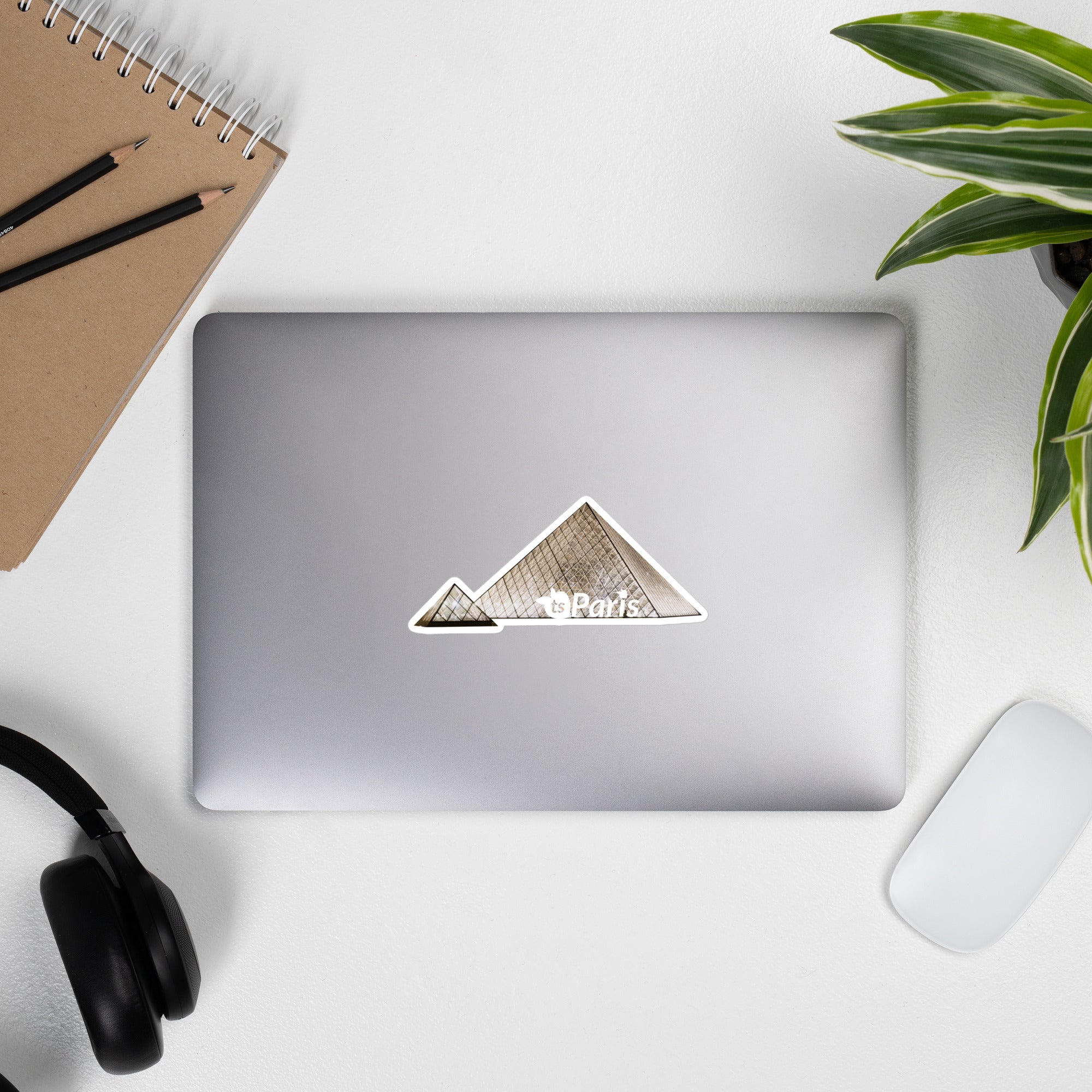 tsgabrielle® • Paris - The Louvre Pyramid • Bubble-Free Sticker • 3 Sizes