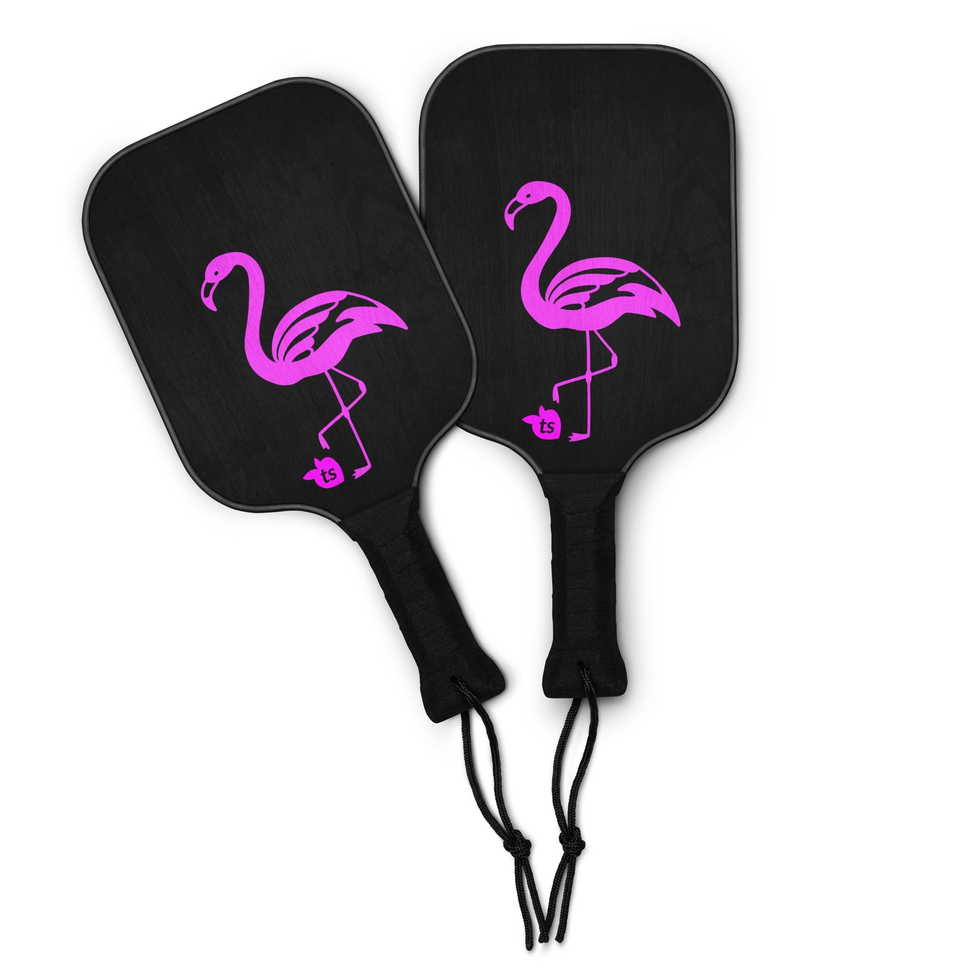 tsgabrielle® • Flamant Rose • Pickleball Paddle Set