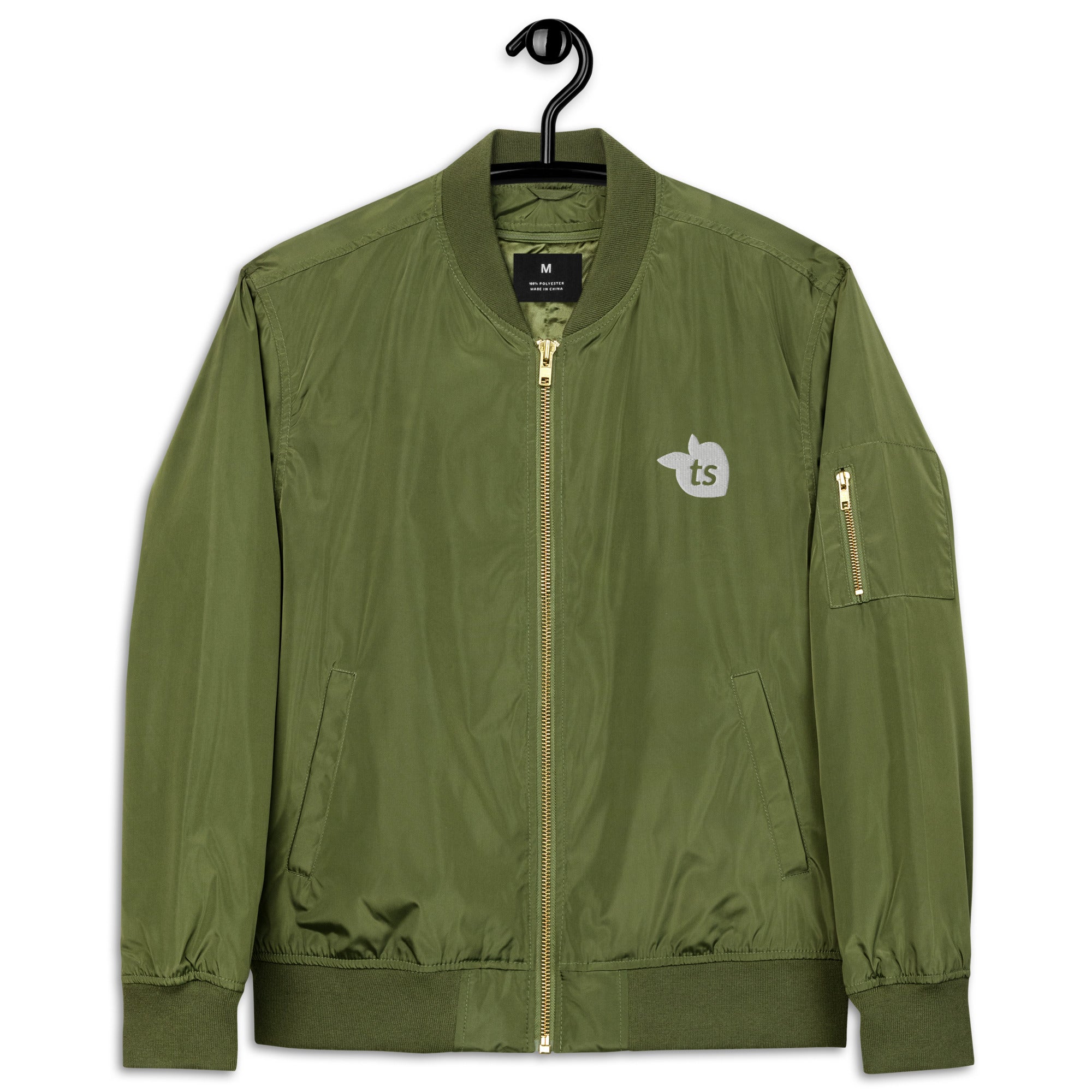tsgabrielle® • Men's • Premium Bomber Jacket • Army