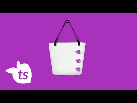 tsgabrielle® • Tote Bag • White • 40 cm x 50 cm