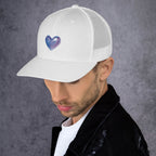 tsgabrielle® • TransLove • Trucker Cap • White