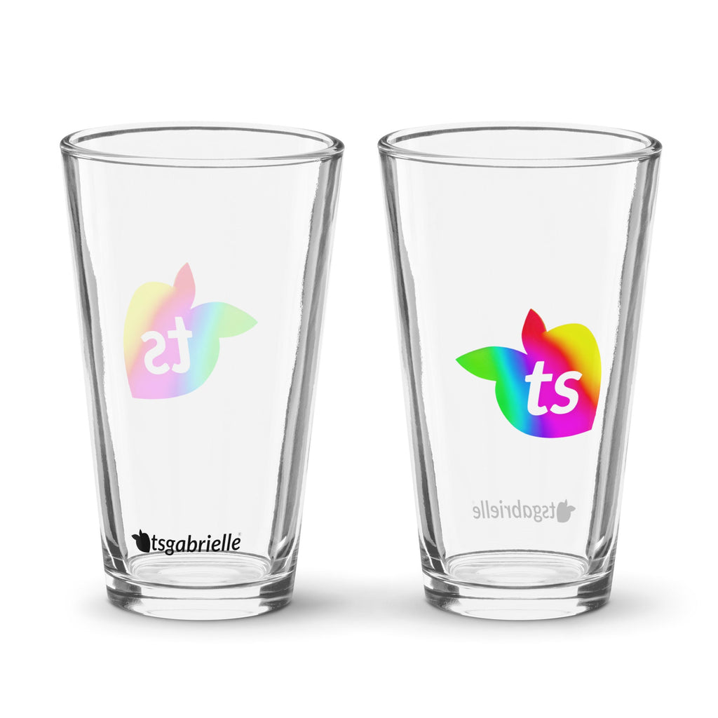tsgabrielle® • Pride 25 • Verre shaker pinte • 473 ml