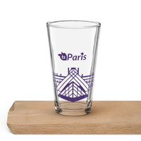 tsgabrielle® • Paris - The Louvre Pyramid • Shaker Pint Glass • 16 oz