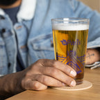 tsgabrielle® • Paris - The Louvre Pyramid • Shaker Pint Glass • 473 ml