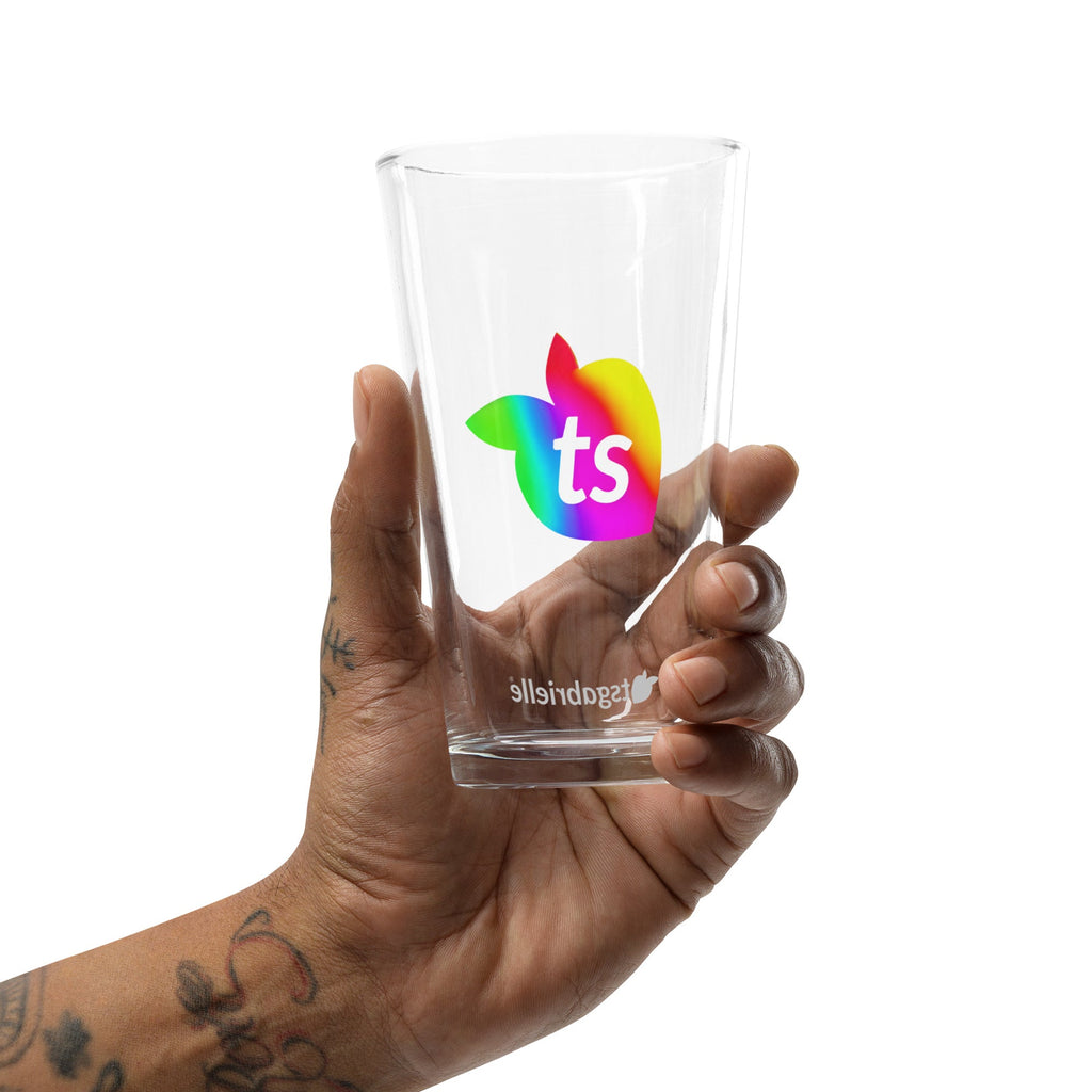 tsgabrielle® • Pride 25 • Verre shaker pinte • 473 ml