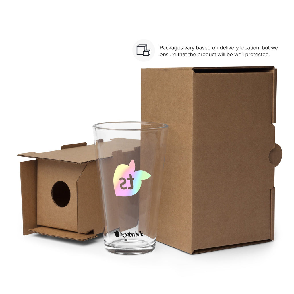 tsgabrielle® • Pride 25 • Verre shaker pinte • 473 ml