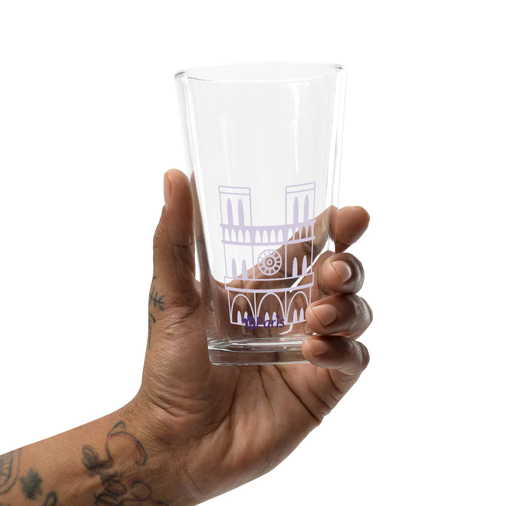 tsgabrielle® • Paris - Notre-Dame Cathedral • Shaker Pint Glass • 473 ml