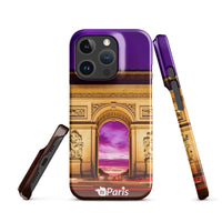 tsgabrielle® • Paris - Arc de Triomphe • Snap Case Compatible with iPhone® • Latest Models •