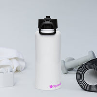 tsgabrielle® • For Her 👗 • Flamant 🦩 Rose • T-Shirt • Black • 100% Organic Cotton