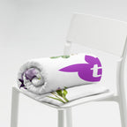 tsgabrielle® • TransFLOWer • Throw Blanket • White • 3 Sizes