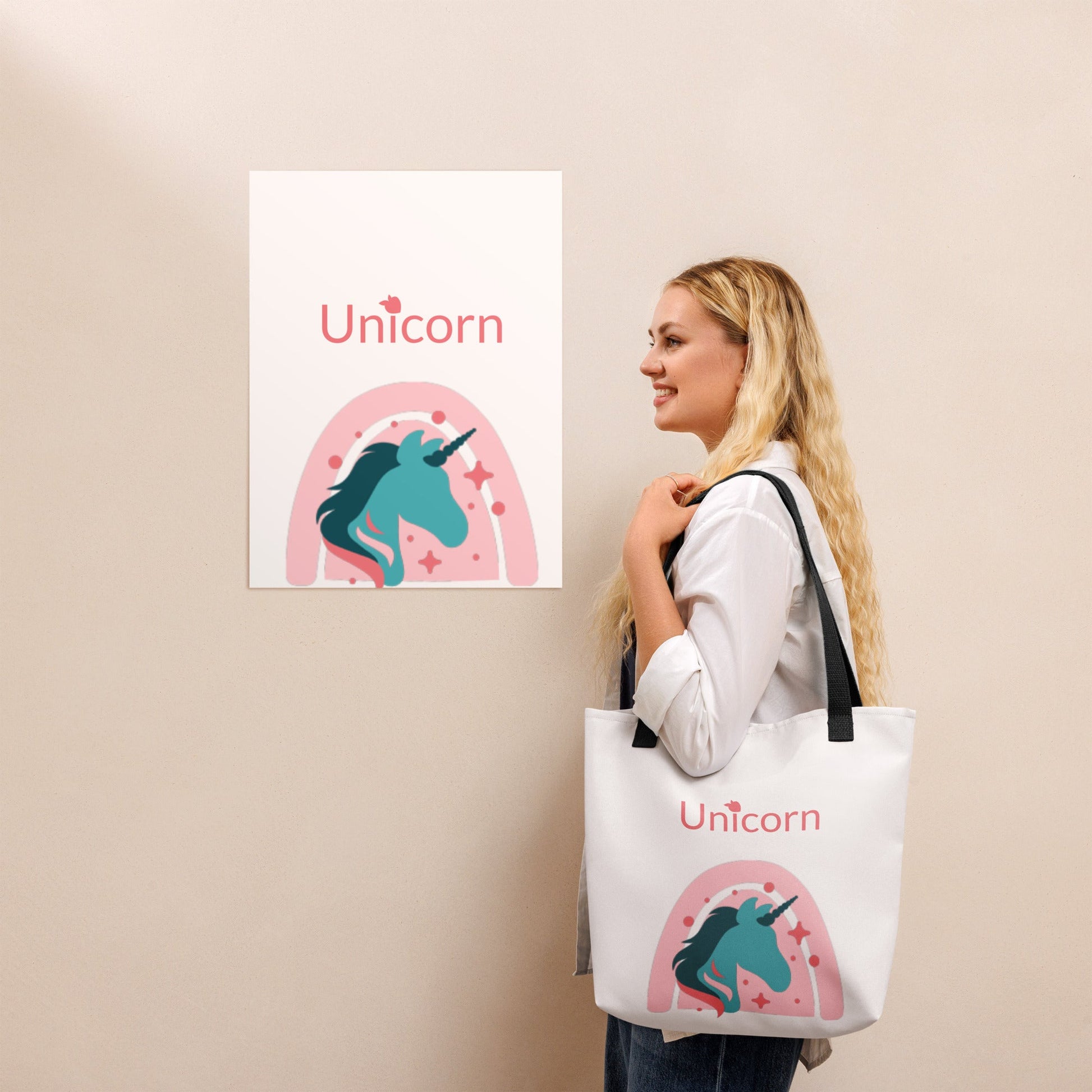 tsgabrielle™ • tsgabrielle™ • Tote Bag (Unicorn) • Tote Bags • Tote Bag (Unicorn) • TSG3 - UN03 - 2400054 •