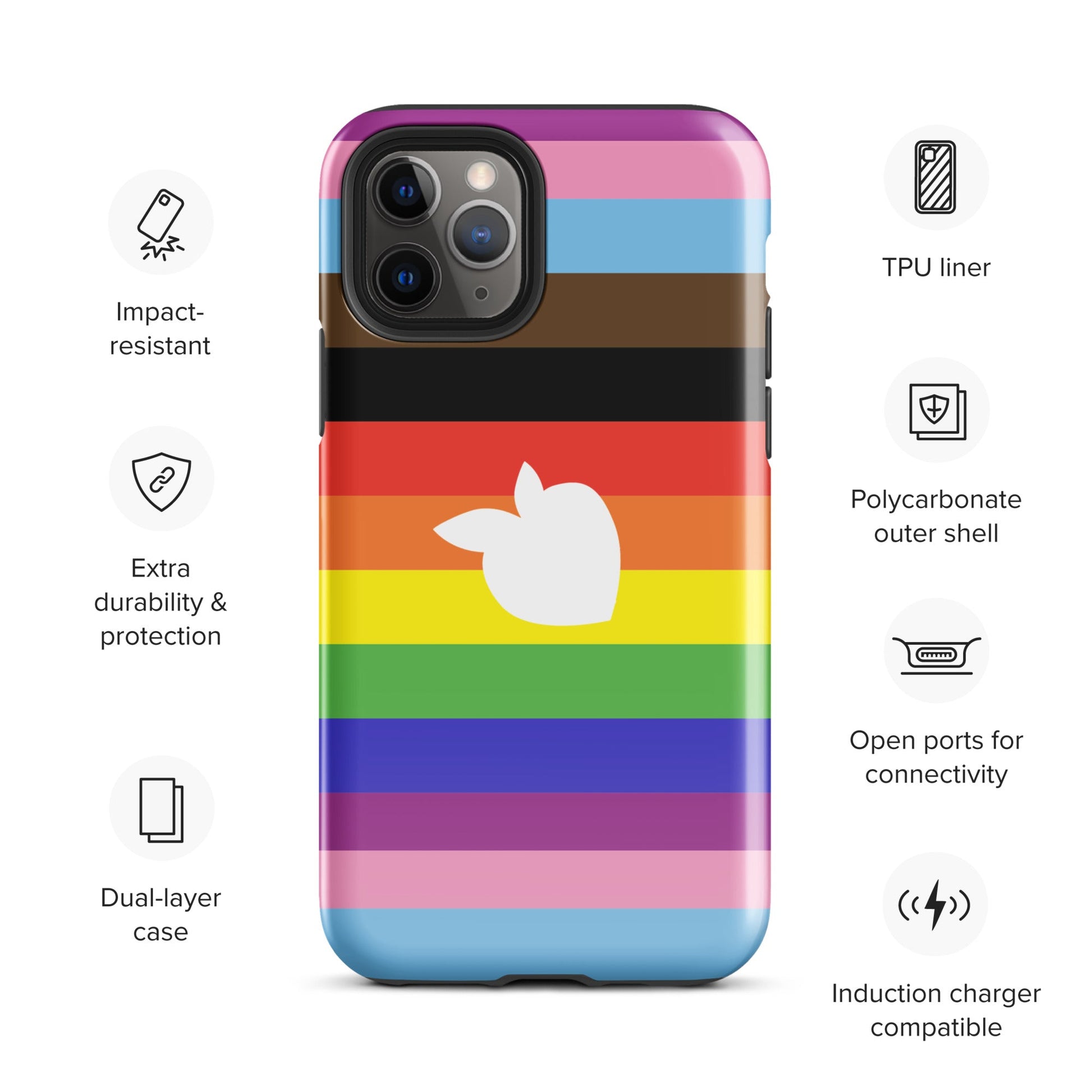 tsgabrielle™ • tsgabrielle™ • Tough Case Compatible with iPhone® (Pride 2024) • Mobile Phone Cases • Tough Case Compatible with iPhone® (Pride 2024) • 6701425_15382 •