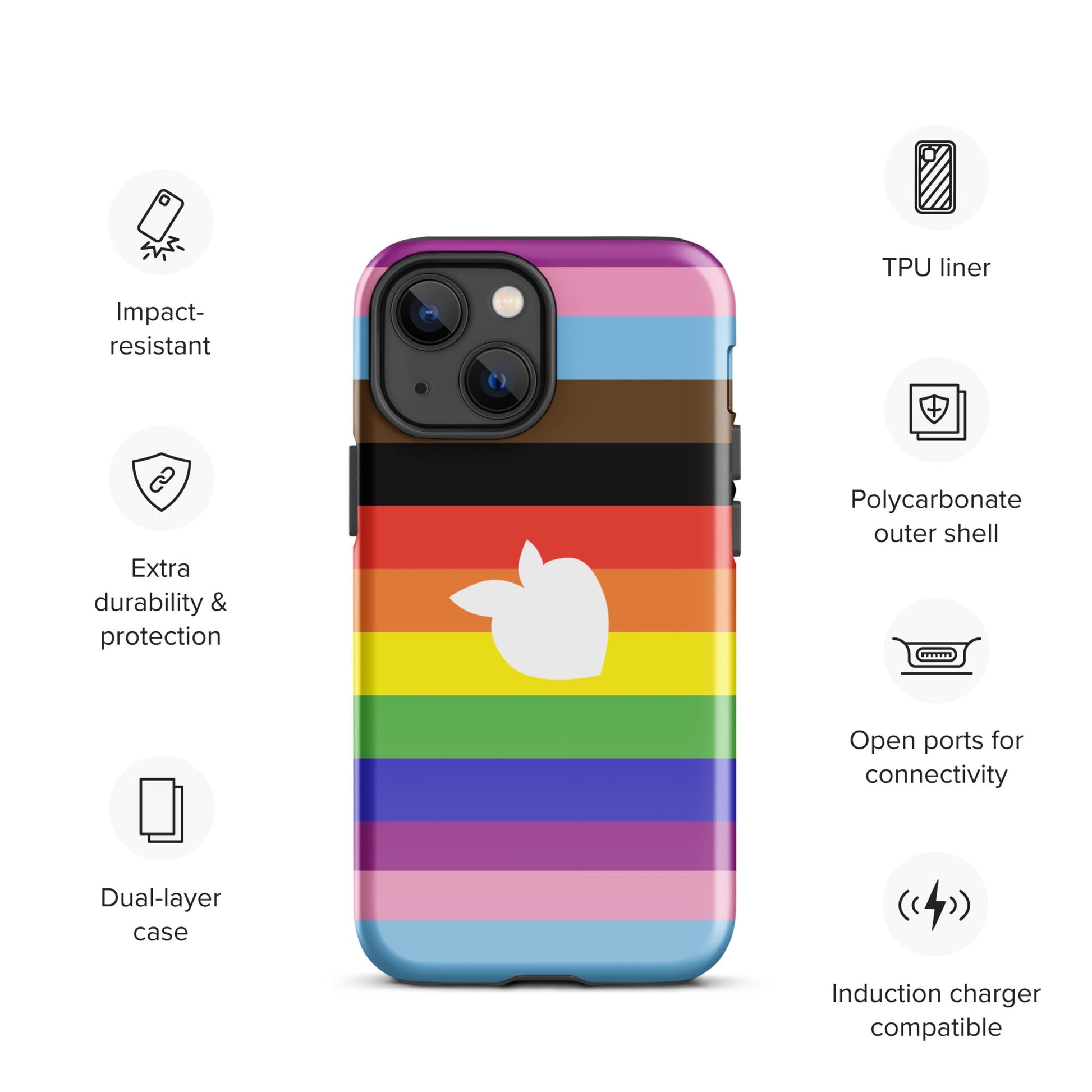 tsgabrielle™ • tsgabrielle™ • Tough Case Compatible with iPhone® (Pride 2024) • Mobile Phone Cases • Tough Case Compatible with iPhone® (Pride 2024) • 6701425_15389 •