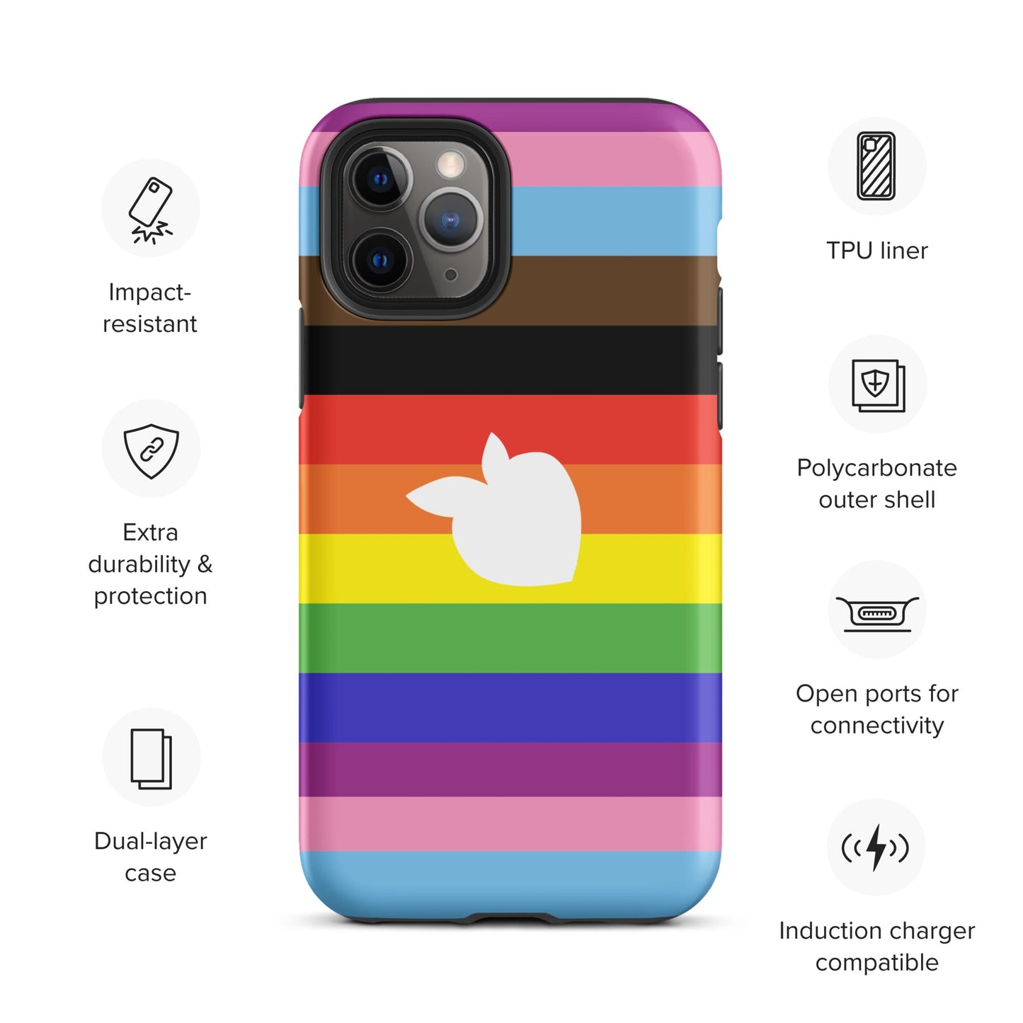 tsgabrielle™ • tsgabrielle™ • Tough Case Compatible with iPhone® (Pride 2024) • Mobile Phone Cases • Tough Case Compatible with iPhone® (Pride 2024) • 6701425_15393 •