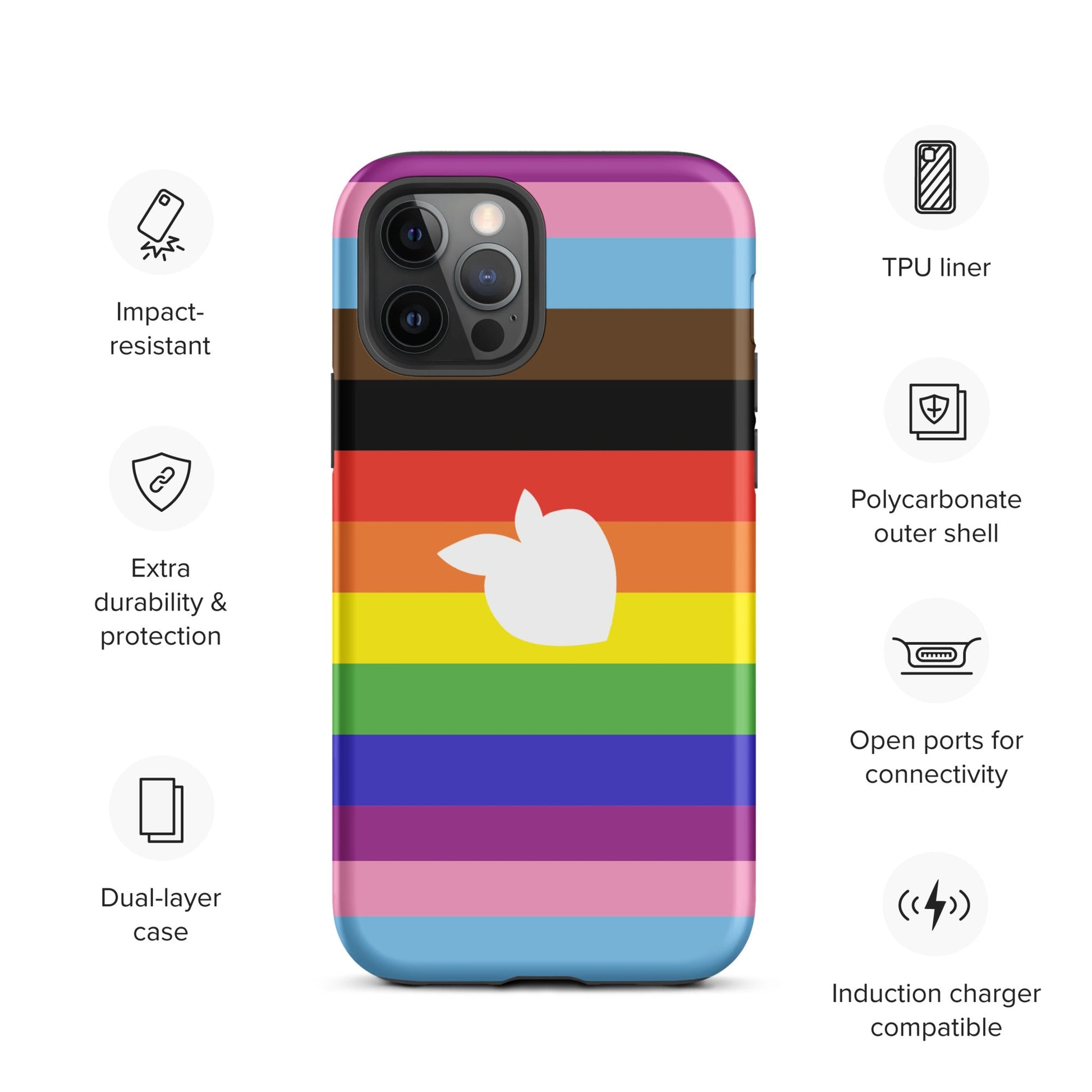 tsgabrielle™ • tsgabrielle™ • Tough Case Compatible with iPhone® (Pride 2024) • Mobile Phone Cases • Tough Case Compatible with iPhone® (Pride 2024) • 6701425_15397 •