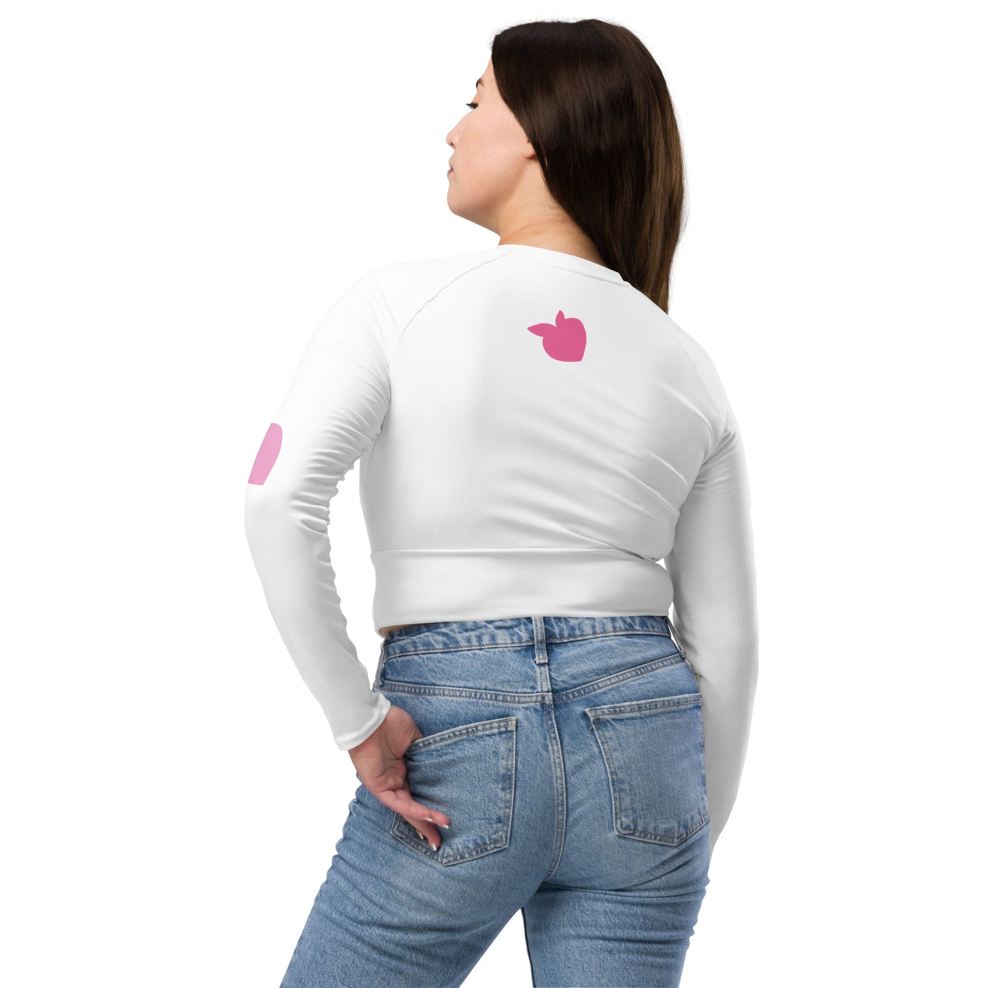 tsgabrielle™ • tsgabrielle™ • Trans / Women's Recycled Long - Sleeve Crop Top (Unicorn) • Apparel & Accessories • Trans / Women's Recycled Long - Sleeve Crop Top (Unicorn) • TSG3 - UN05 - 2400094A •