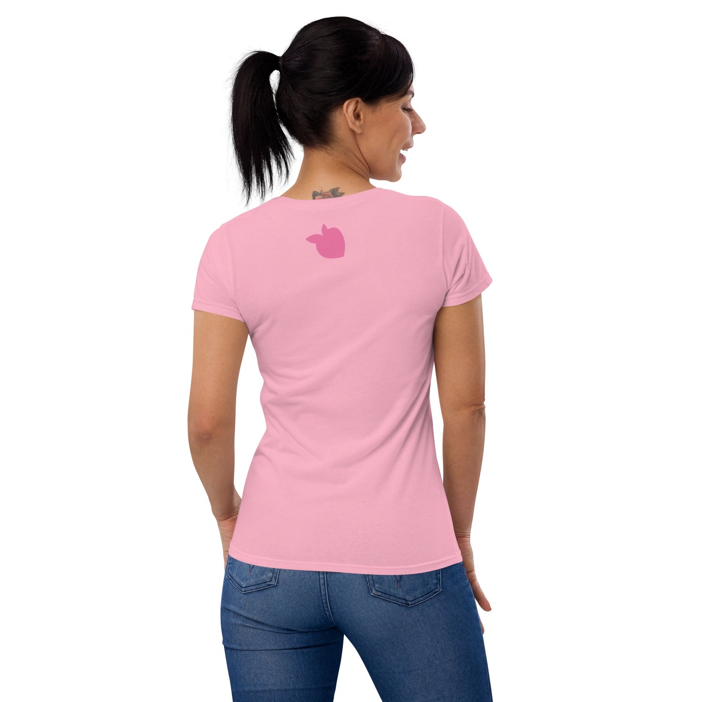 tsgabrielle™ • tsgabrielle™ • Trans / Women's Short Sleeve T-ShirtTrans - Rose • T-Shirt • Trans / Women's Short Sleeve T-ShirtTrans - Rose • TAG3 - PP05 - 2400015A •