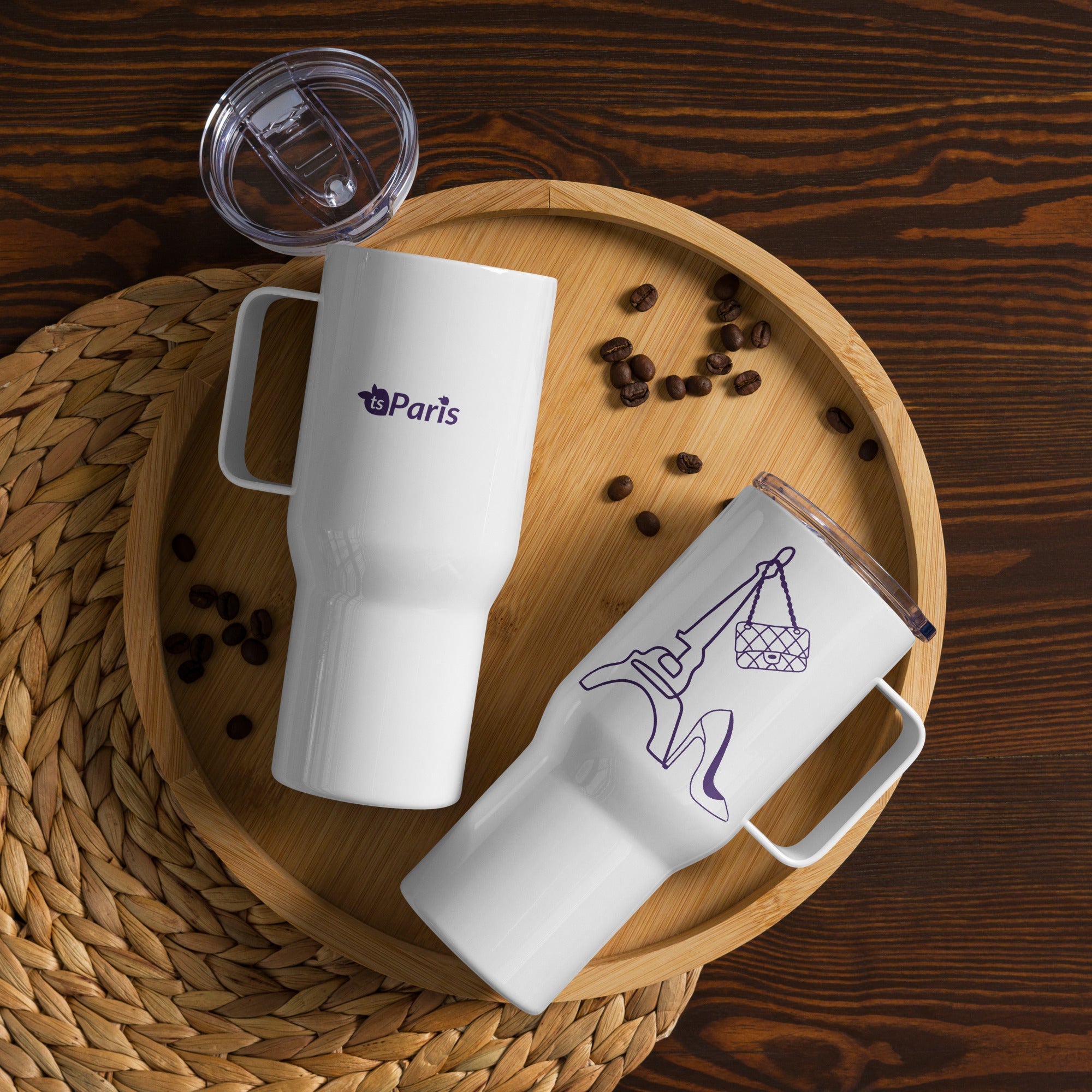 tsgabrielle • Paris - La Tour Eiffel • Mug avec anse • 2 tailles - 739 ml et 1183 ml