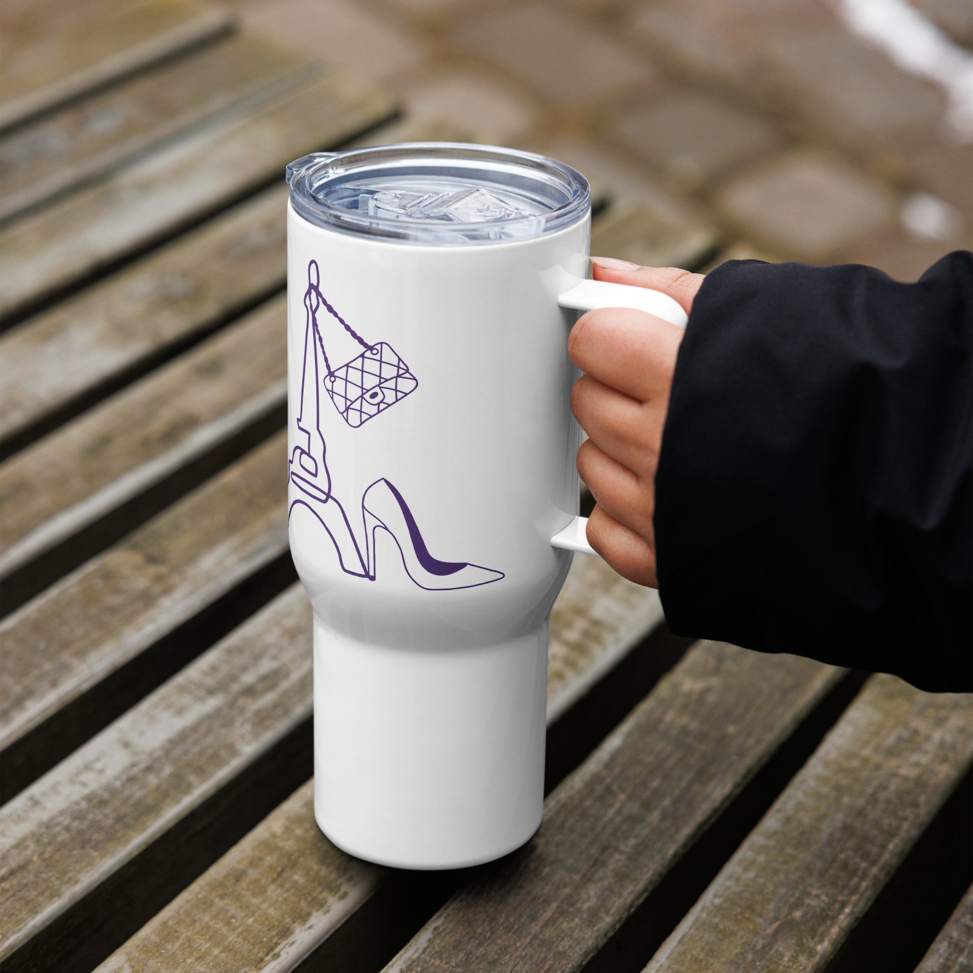 tsgabrielle • Paris - La Tour Eiffel • Mug avec anse • 2 tailles - 739 ml et 1183 ml