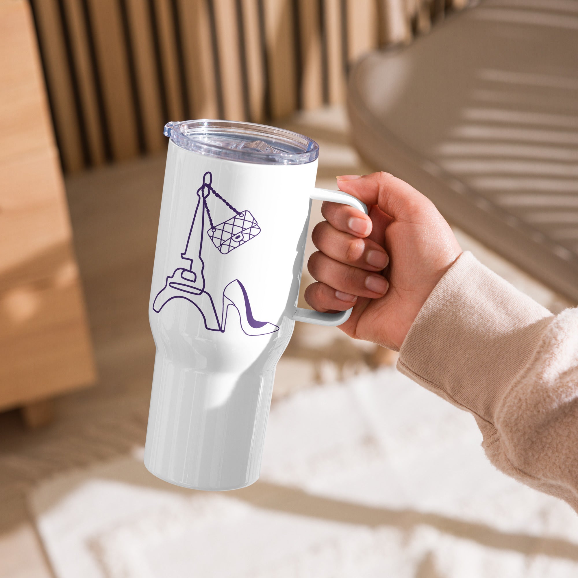 tsgabrielle • Paris - La Tour Eiffel • Mug avec anse • 2 tailles - 739 ml et 1183 ml