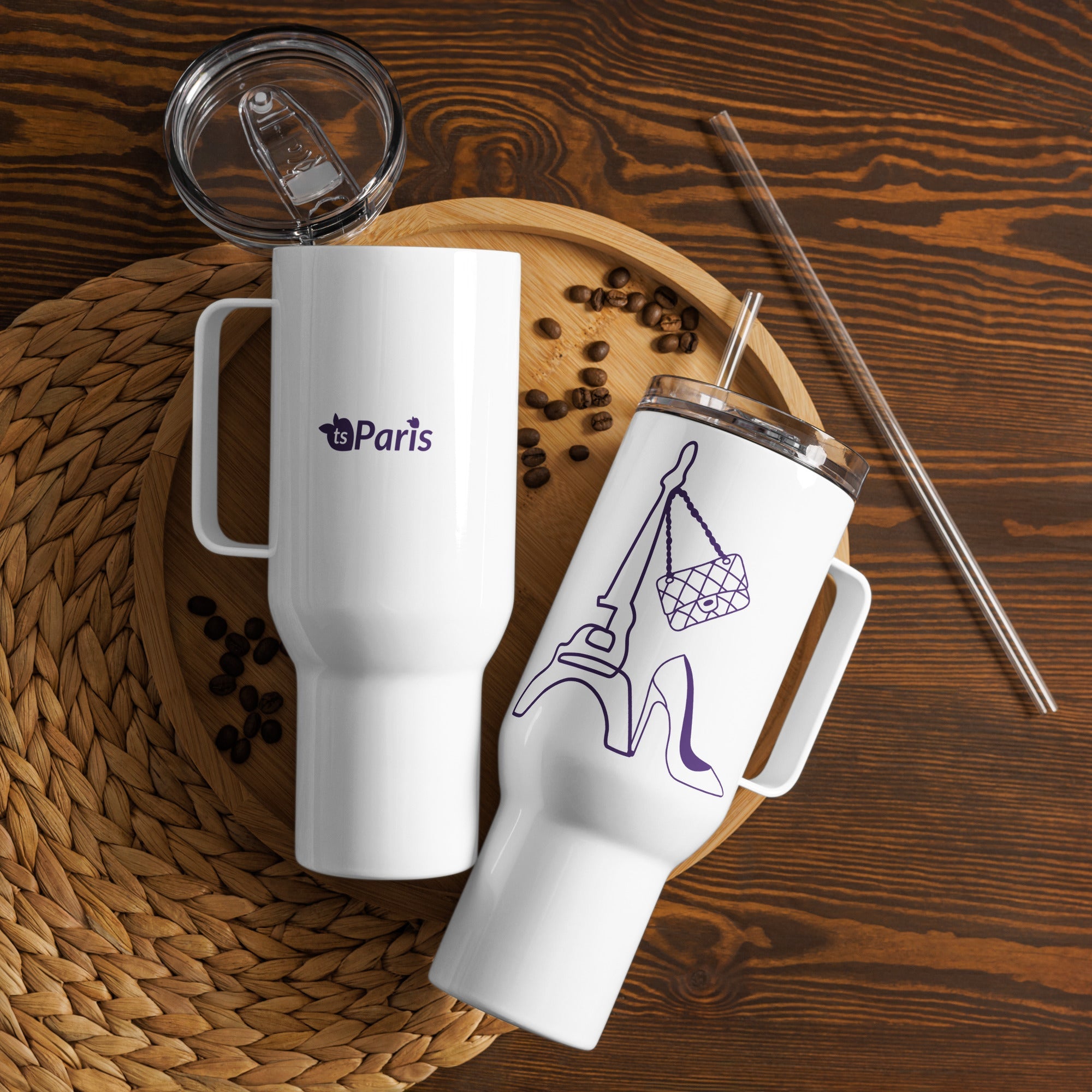tsgabrielle • Paris - La Tour Eiffel • Mug avec anse • 2 tailles - 739 ml et 1183 ml