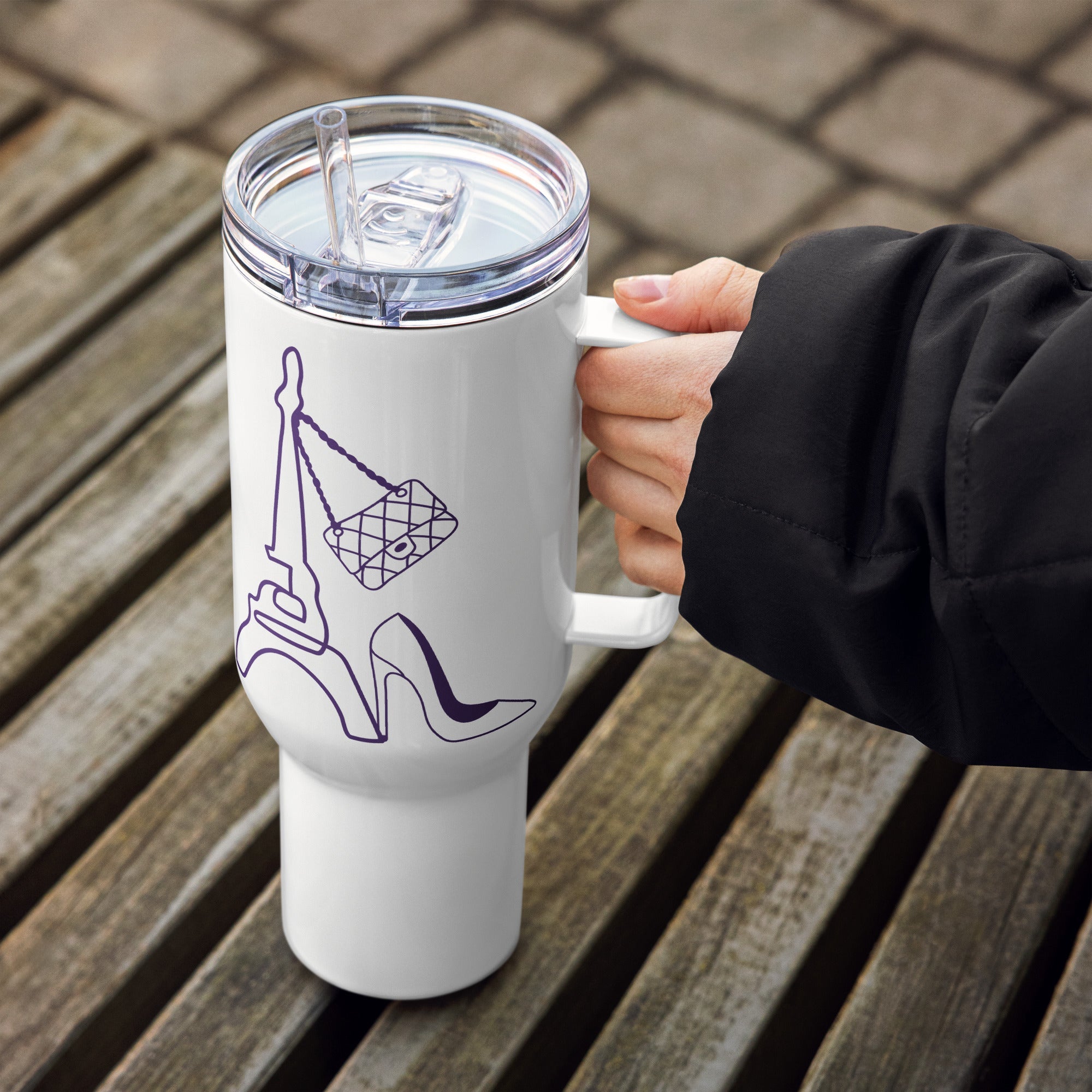 tsgabrielle • Paris - La Tour Eiffel • Mug avec anse • 2 tailles - 739 ml et 1183 ml