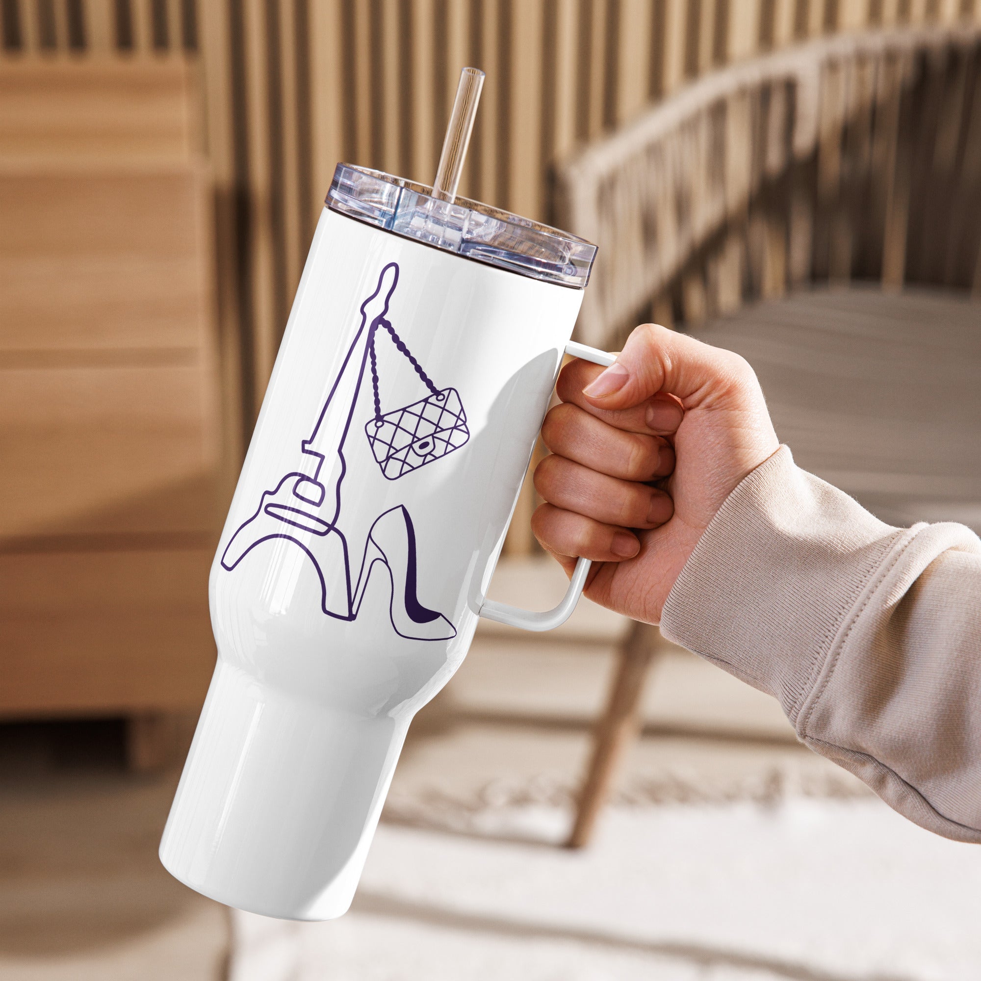 tsgabrielle • Paris - La Tour Eiffel • Mug avec anse • 2 tailles - 739 ml et 1183 ml