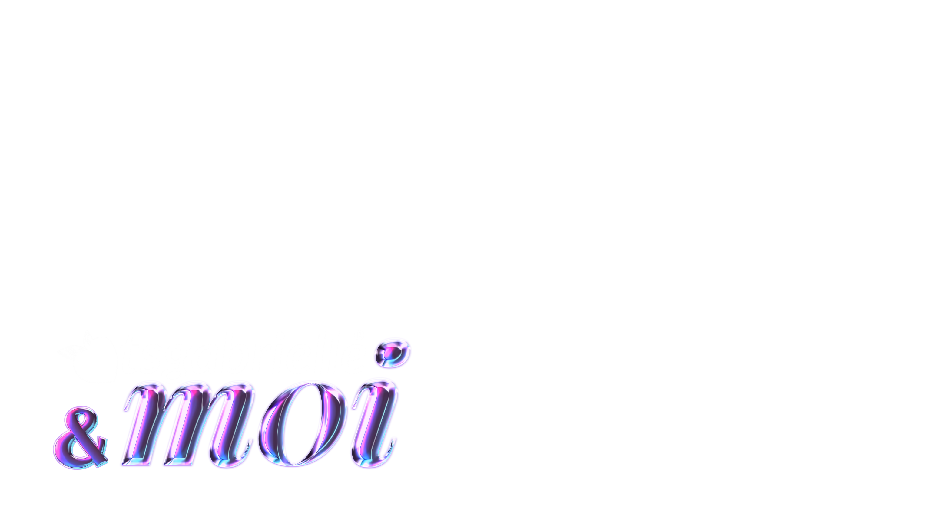 Colorful 'moi' text tsgabrielle