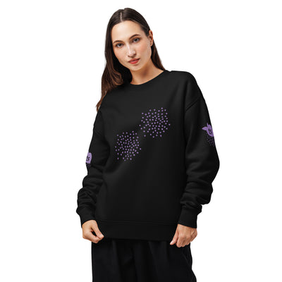 tsgabrielle® • For Her 👗 • ❄️ Glow in Winter 26 • Relax Crew Neck Sweatshirt • Black Crew