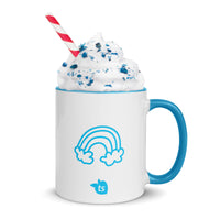 tsgabrielle® • Good Vibes Only • Mug with Color Inside • Ceramic • 11 oz