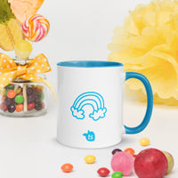 tsgabrielle® • Good Vibes Only • Mug with Color Inside • Ceramic • 11 oz