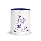 tsgabrielle • Paris • Mug avec intérieur coloré • Céramique • 325 ml