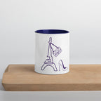 tsgabrielle • Paris • Mug avec intérieur coloré • Céramique • 325 ml