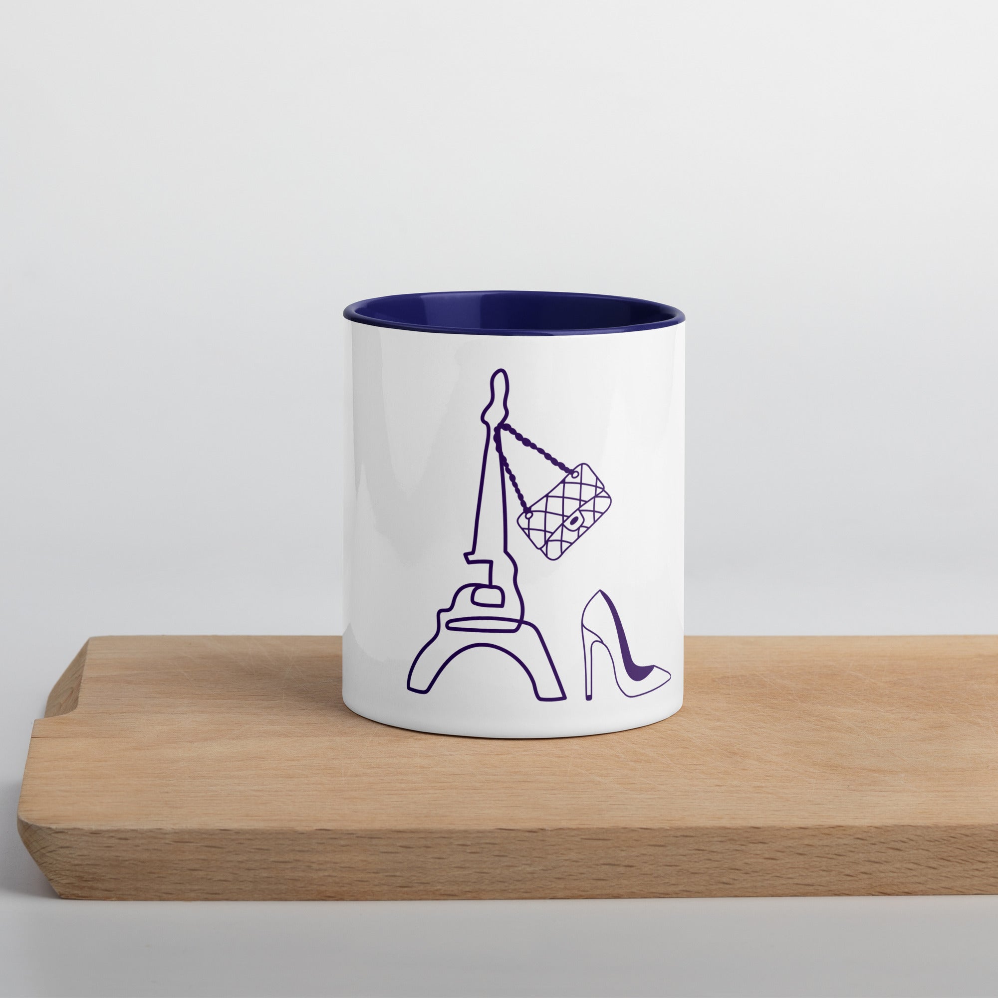 tsgabrielle • Paris • Mug avec intérieur coloré • Céramique • 325 ml