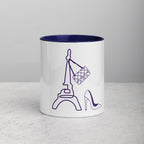tsgabrielle • Paris • Mug avec intérieur coloré • Céramique • 325 ml