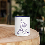 tsgabrielle • Paris • Mug avec intérieur coloré • Céramique • 325 ml