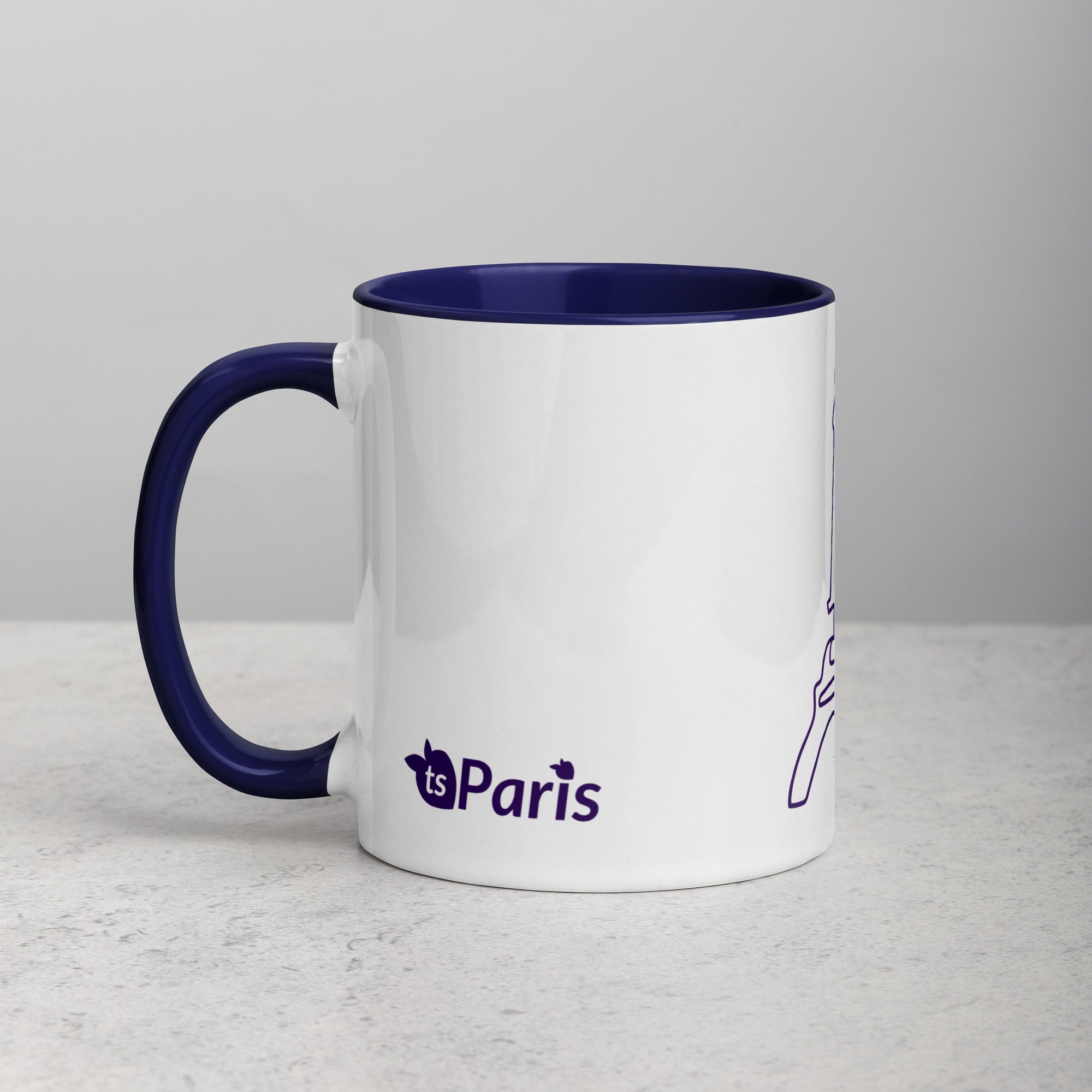 tsgabrielle • Paris • Mug avec intérieur coloré • Céramique • 325 ml