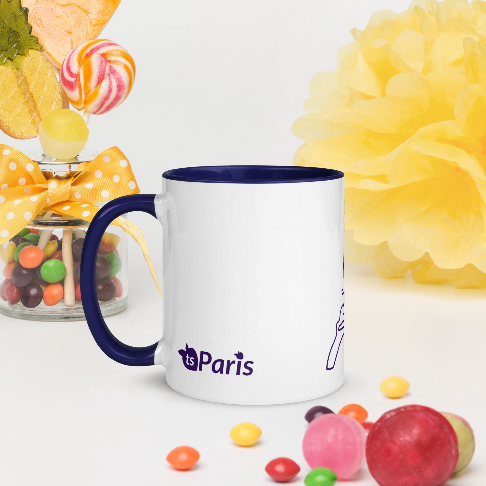 tsgabrielle • Paris • Mug avec intérieur coloré • Céramique • 325 ml