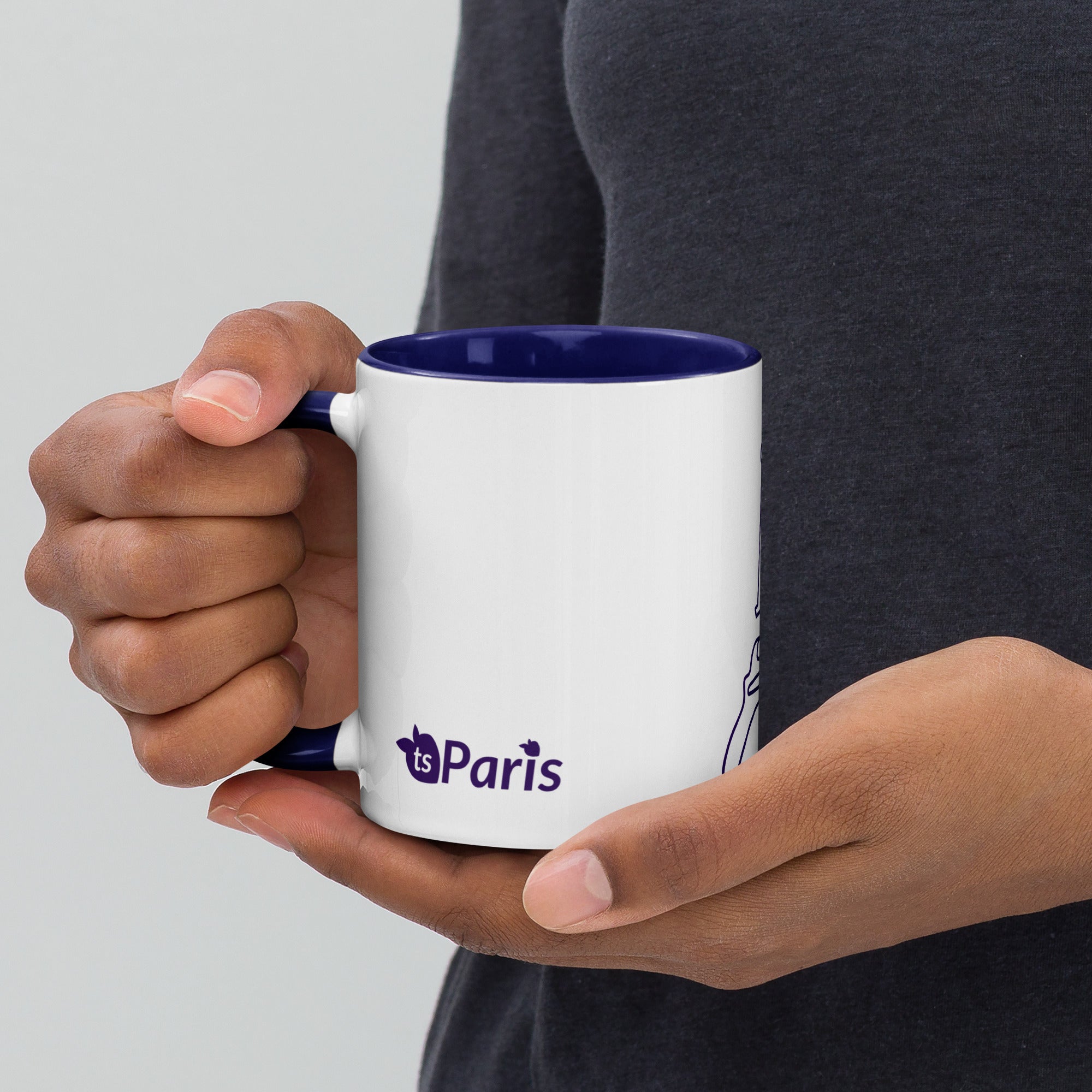 tsgabrielle • Paris • Mug avec intérieur coloré • Céramique • 325 ml