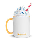tsgabrielle® • Mug with Color Golden Yellow Inside • 325 ml