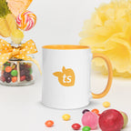 tsgabrielle® • Mug with Color Golden Yellow Inside • 325 ml