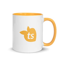 tsgabrielle® • Mug with Color Golden Yellow Inside • 11 oz