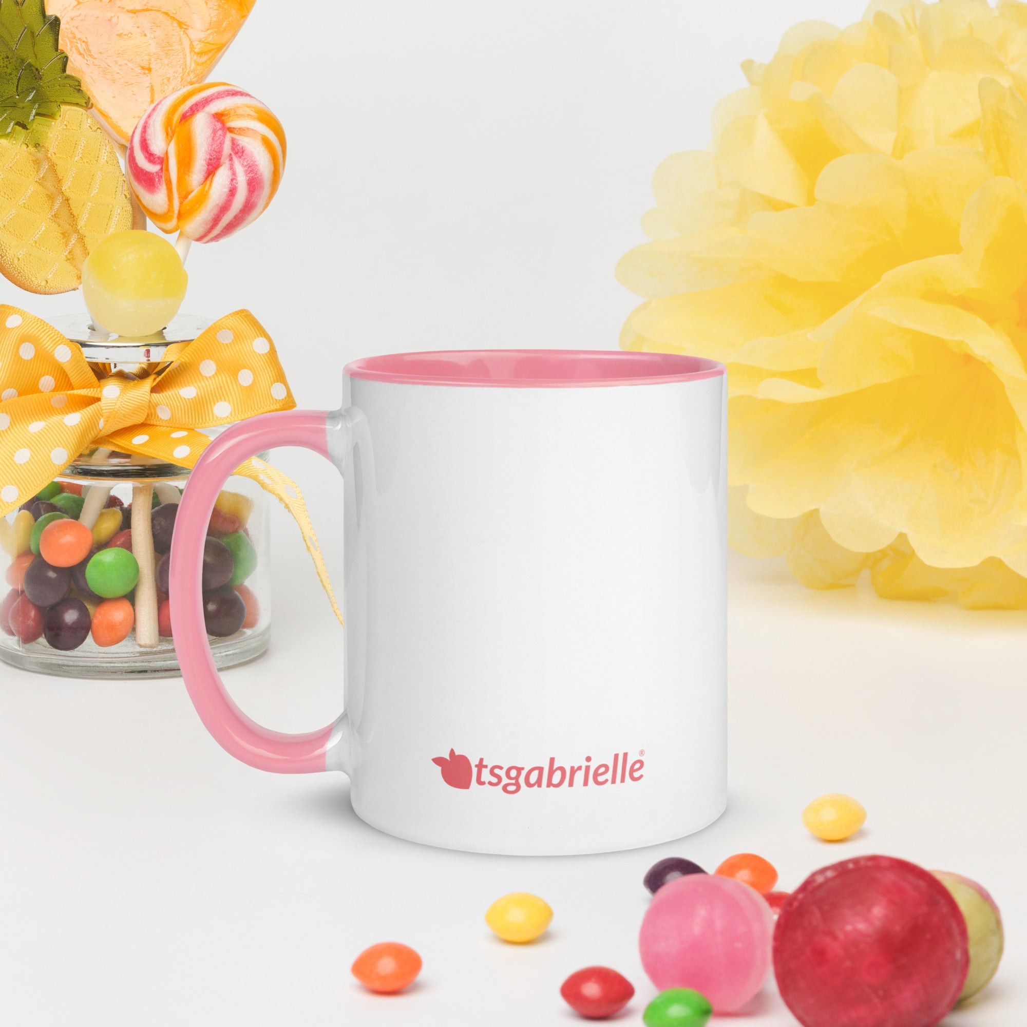 tsgabrielle • Mug with Color Inside • Unicorn - Seraphina • Ceramic • 325 ml