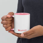 tsgabrielle • Mug with Color Inside • Unicorn - Seraphina • Ceramic • 325 ml