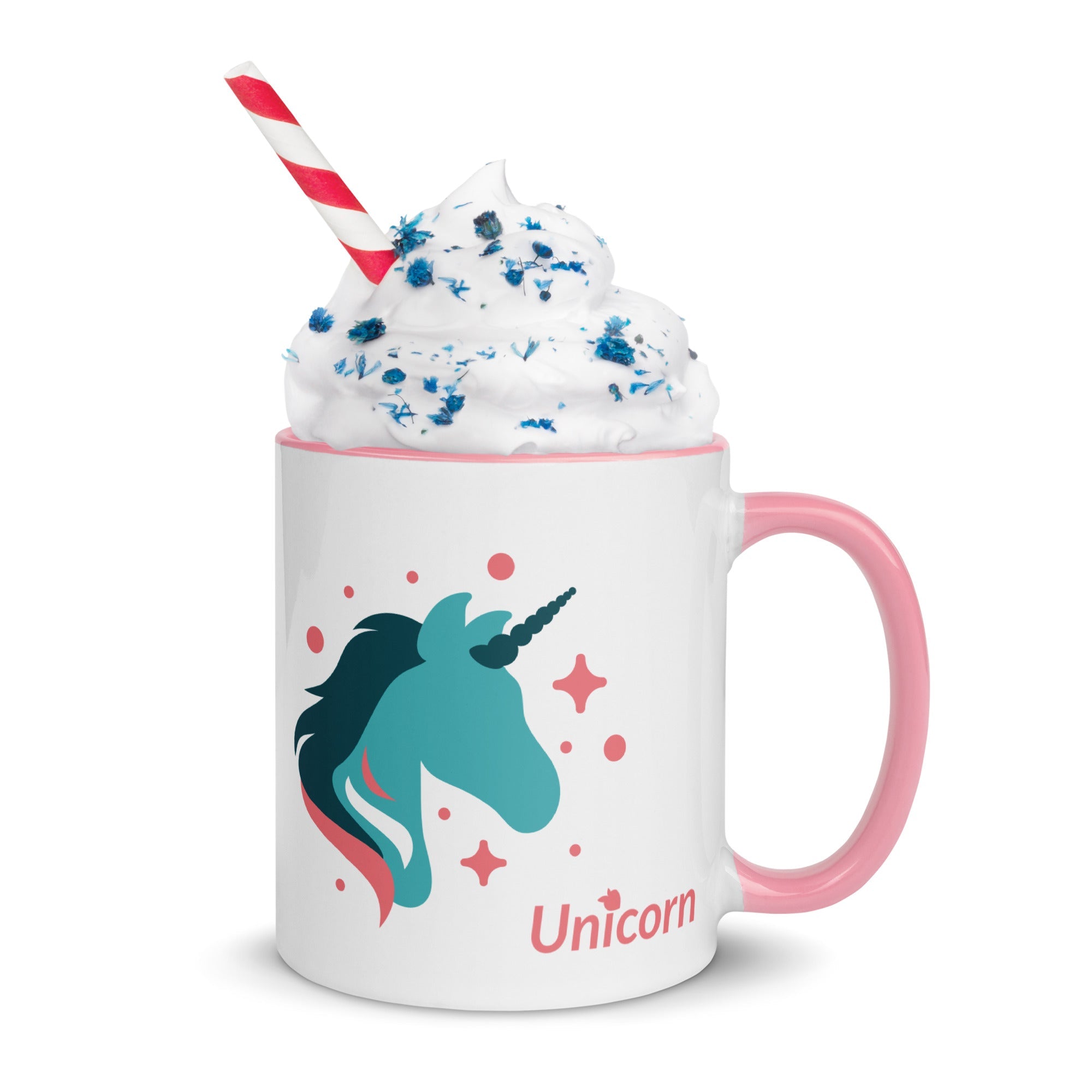tsgabrielle • Mug with Color Inside • Unicorn - Seraphina • Ceramic • 325 ml