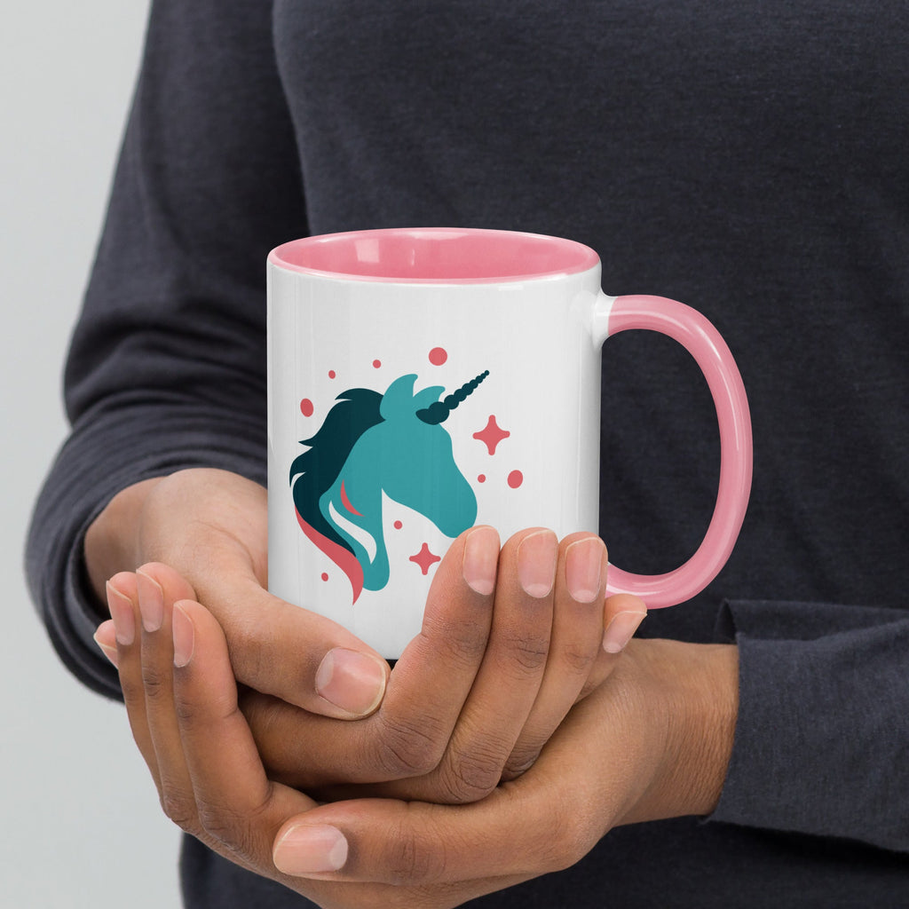 tsgabrielle • Mug with Color Inside • Unicorn - Seraphina • Ceramic • 325 ml