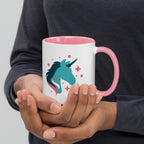 tsgabrielle • Mug with Color Inside • Unicorn - Seraphina • Ceramic • 325 ml