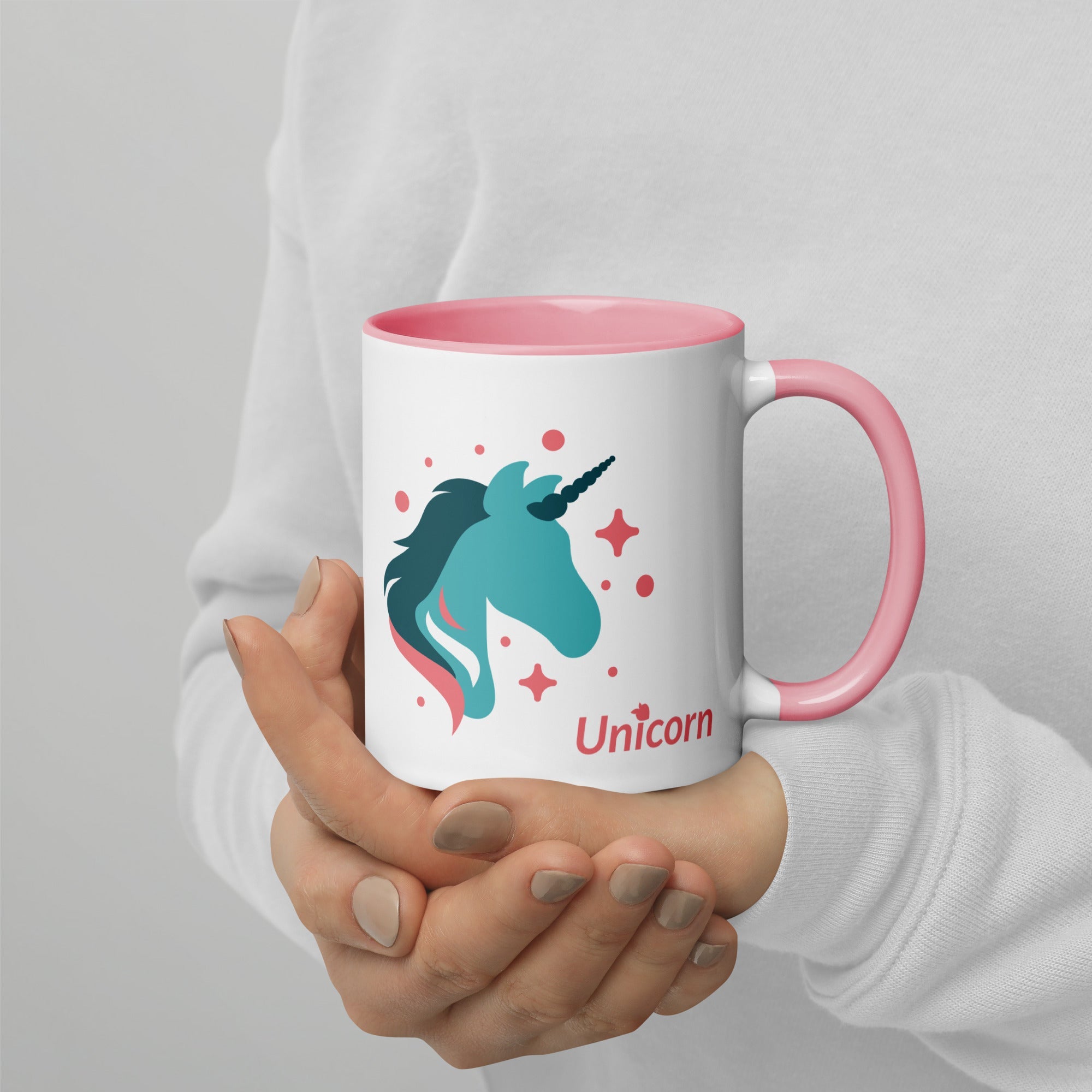tsgabrielle • Mug with Color Inside • Unicorn - Seraphina • Ceramic • 325 ml