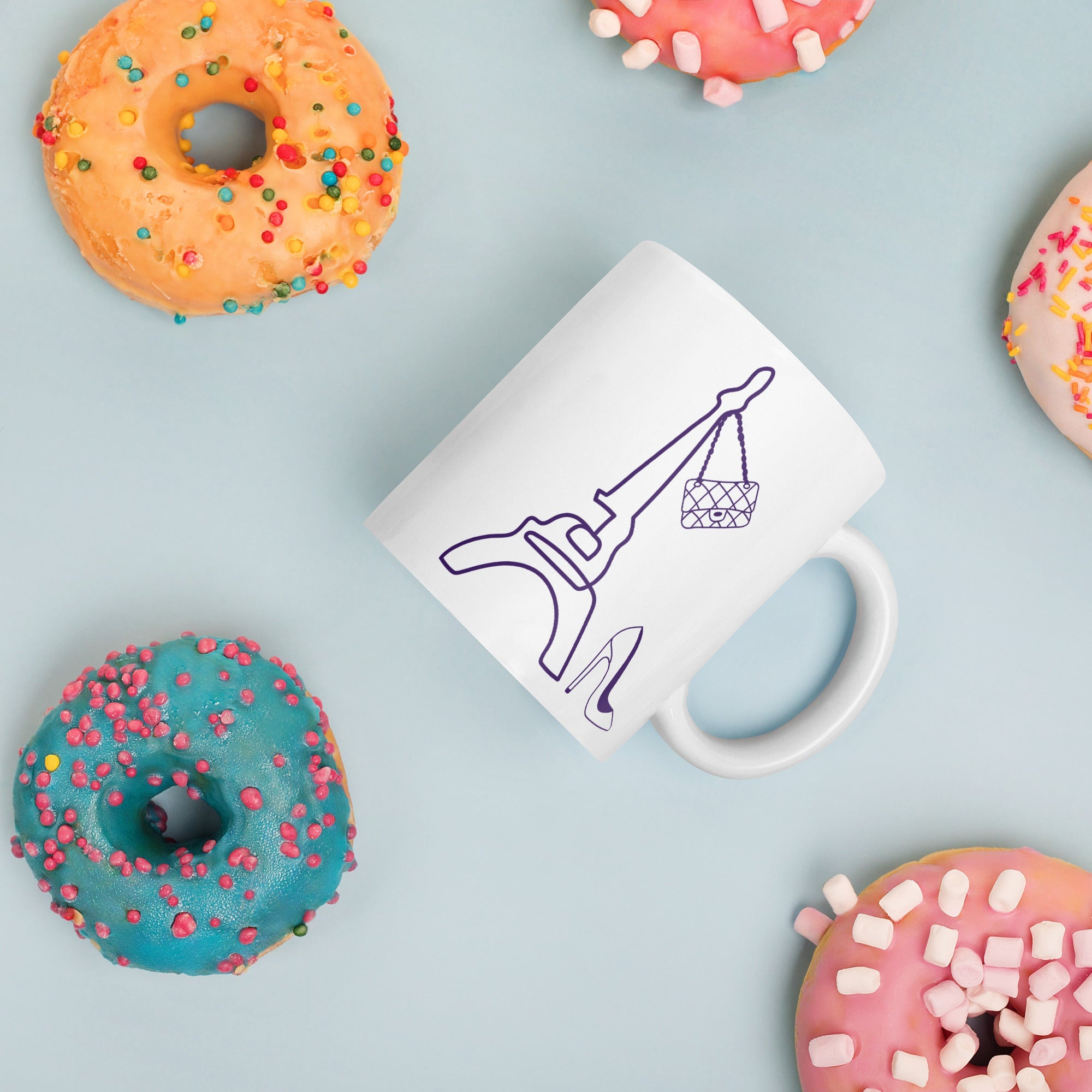 tsgabrielle® • Paris - La Tour Eiffel • Glossy Mug • White • Ceramic • 325 ml